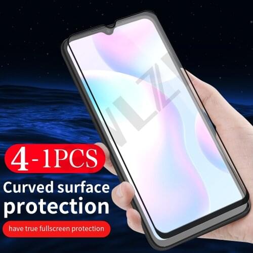 4-1Pcs full cover phone screen protector for Redmi note 8 8T on the tempered glass Redmi 8A pro protective film smartphone