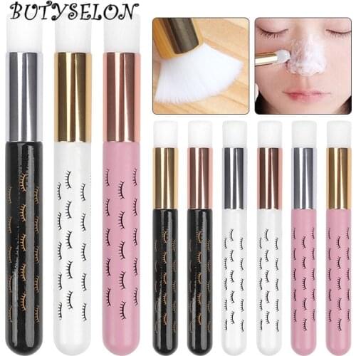 5pcs Eyelash Cleaning Eyebrow Brush Nose Pore Blackhead Deep Lash Shampoo Clean Brush Professional Eyelash Extensions Tool