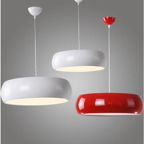 Dia 45cm New Style Aluminum Body Acrylic Pendant Lamp Living Dining Room Pendant lights Indoor hanging lamps for Home lighting