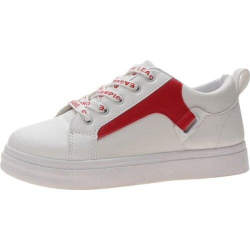 2020 White Sneakers Shoes Woman Causal Shoes Platform Zapatillas Mujer Height Mixed Color Ladies Breathable Round Toe U13-73