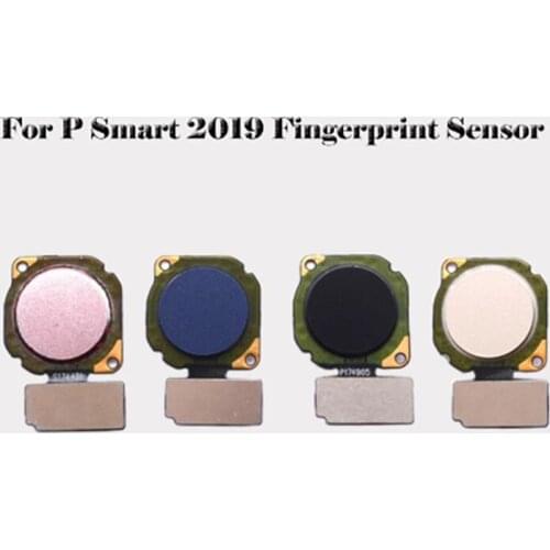 Fingerprint Sensor For Huawei P Smart 2019 P8 lite Home Button Flex Cable Touch Repair Parts