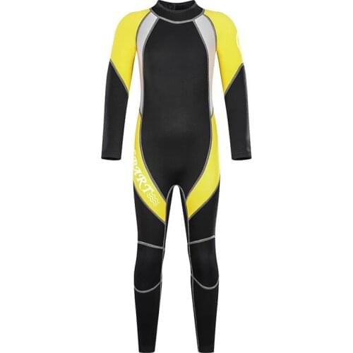 Sbart 2MM Neoprene Rash Guards Kids Girls Boys Diving Suits One Pieces Wetsuits Children Swimsuits Surfing Sailing Jumpsuits DO