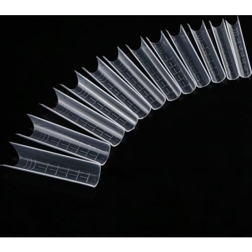 120pcs Nail Extension Form For Nail Gel Quick Building Nail Forms Manicure Tools Acrylic False Nails Tips Extend Mold