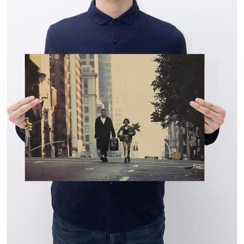 Movie Posters and Prints Classical Film Leon Mattinda Canvas Picture Retro Vintage Paintings for Room Decor Frameless