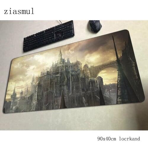 Dark souls mouse pad gamer cute 90x40cm notbook mouse mat gaming mousepad large wrist rest pad mouse PC desk padmouse mats