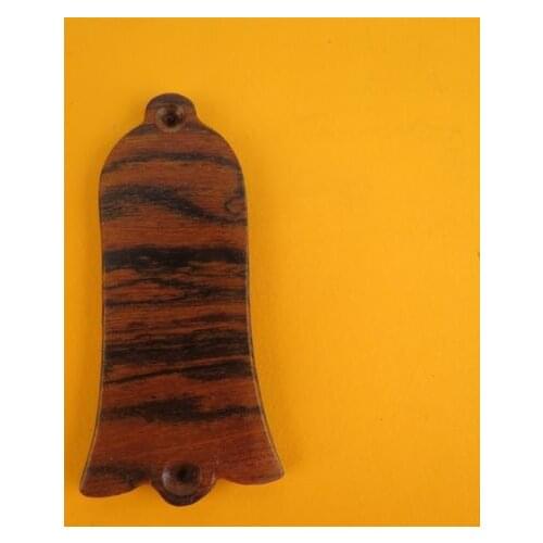 Beautiful Bocote (Ziricote) Bell shape Guitar Tremolo Cover #2187