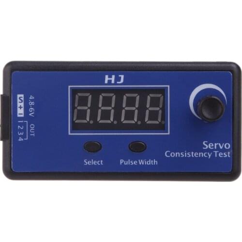 Multifunction Digital Servo Tester ESC Consistency Tester For RC Helicopter Airplane Car Ship Model Test Tools Hobby Toys Parts