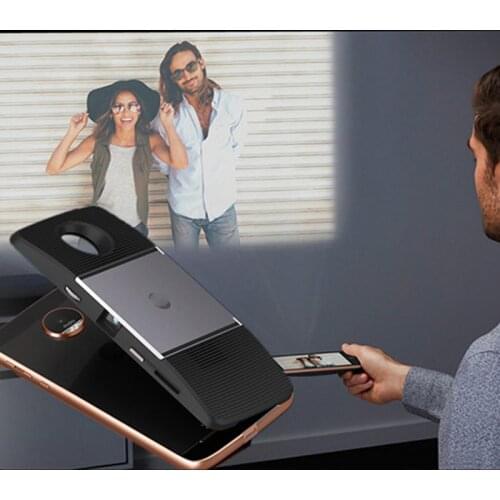 Moto insta share projector magnetic install case mods with built-in kickstand for motorola moto z4/ z3/z3 play/z2 play/z2 force