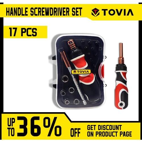 TOVIA Big Insulated Handle Screwdriver Set T25/30 Screw Driver Home Repair Hand Tool