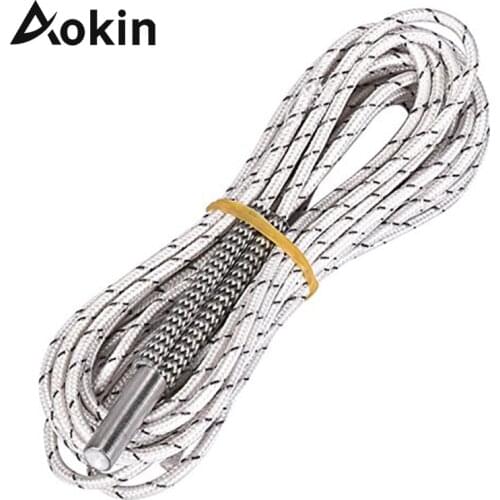 Aokin 1m/2m Heating Tube 6*20mm 12v 24v 50w Ceramic Cartridge Heater Reprap Mendel For Hotend V6 J-head 3D Printer Parts
