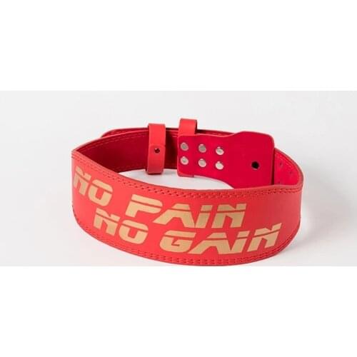 New Bodybuilding Weight Lifting Belt Leather Men Lumbar Protection Gym Fitness Training Squats Powerlifting Back Belt