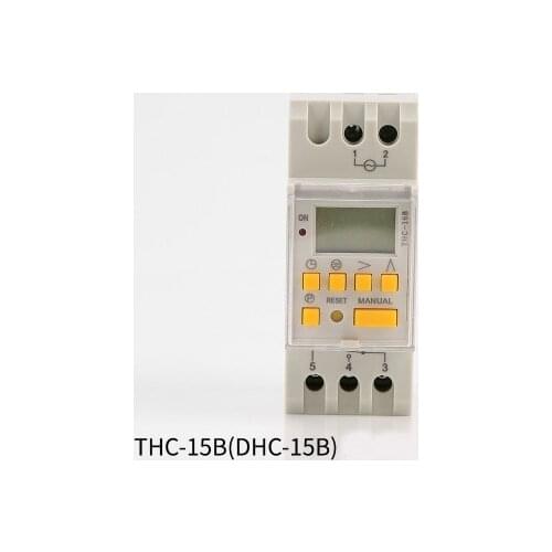 THC-15B programmable longitude and latitude time control switch DHC-15B timer AHC-15T astronomical clock 30A
