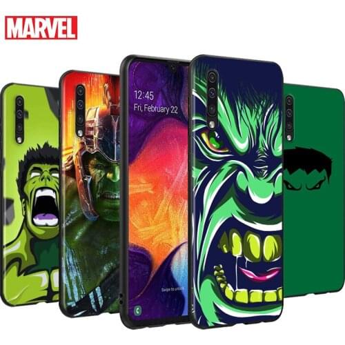Hulks Avengers For Samsung Galaxy A90 A80 A70S A60 A50S A40S A30S A20E A10S A2 Core 5G Black Soft Phone Case