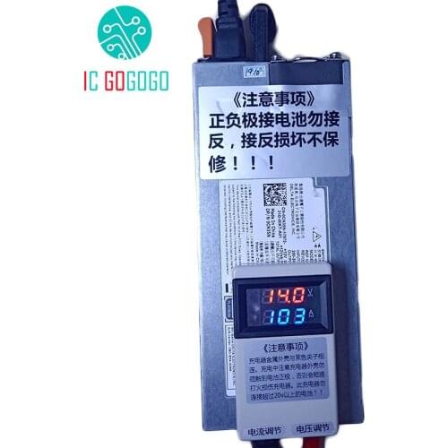 100A 3V to 15V Charger Current Voltage Adjustable 3S Lipo Li-ion 4S 12V Battery 12.6V 14.6V Lithium 3.2V Lifepo4 Charger RV 50A