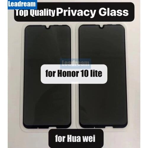 1500Pcs Anti-peeping Tempered Glass For Hua Wei Mate 20 20X Honor 10 lite Y5 Y6 Y7 Y9 Prime 2018 2019 Privacy Screen Protector