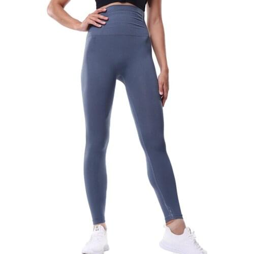Women Gym Yoga Seamless Pants Sports Clothes Stretchy High Waist Athletic Exercise Fitness Leggings Activewear Pants