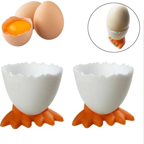 1/2/4Pcs Accessories Opener Boiled Creative Eggs Container Separator Kitchen Supplies Egg Cup Holder