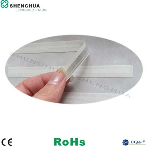 1000pcs/lot ISO18000-6C Label Uhf Rfid Library Book Tag Paper Blank Printable RFID Sticker with Unique TID For File Tracking