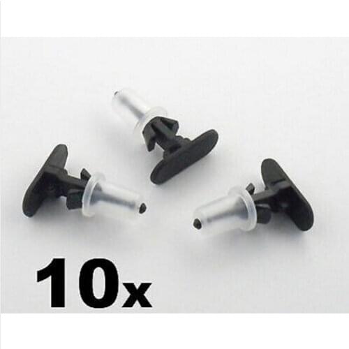 10x For Vauxhall Door Seal Clips- Fasteners for Rubber Weatherstrip 90579619