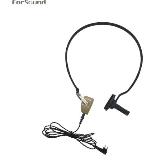 2-Pin Bone Conductor Vibrator Headsets with High Quality Headband for Hearing Aid System