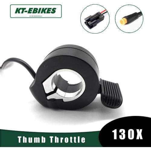 Kaihua Thumb Throttle Electric Scooter Bike 130X Thumb Throttle ebike 3 Pin Waterproof Connector