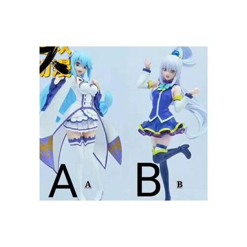 Anime Emilia Aqua pvc figure toy doll model gift