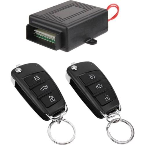 Auto Car Remote Central Locking with Remote Control Kit Door Power Lock Locking Vehicle Keyless Entry System Car Accessories
