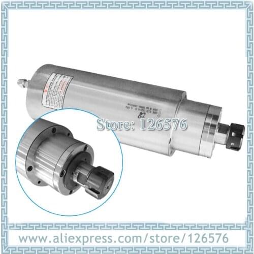 GDK110-18Z/4.0 permanent torque 18000rpm spindle motor 4 bearing 4.0kw ER25 AC380V Water cooled spindle motor