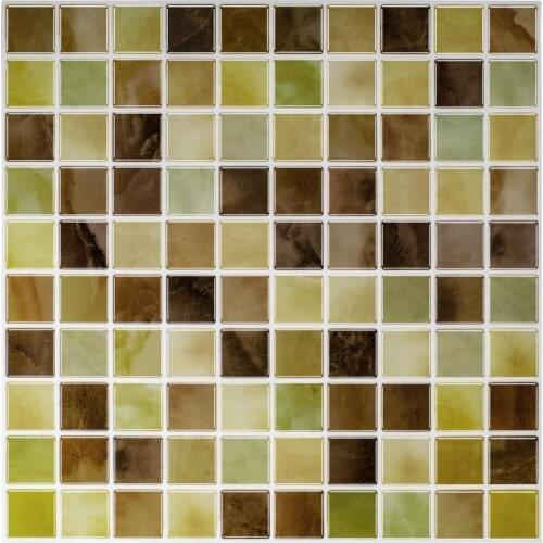 EasyTiles Beautify Kitchen Three-Dimensional Waterproof Wall Stickers, Bathroom Waterproof Three-Dimensional Wall Stickers