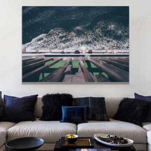 Ferry Ride Poster Art Picture Prints Home Decor Wall Canvas Painting Decoration For Living Room