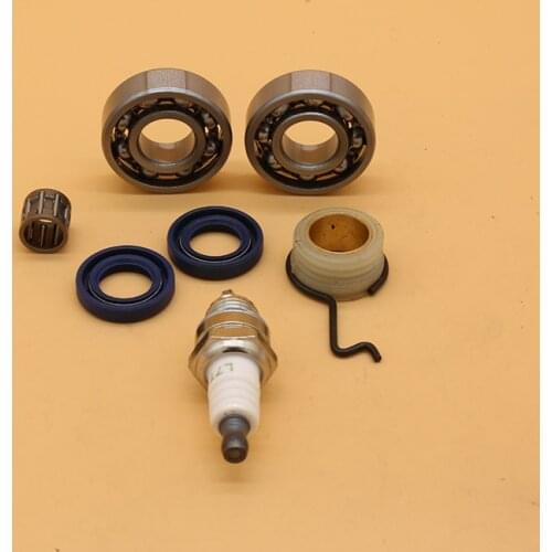 Crankshaft Ball Needle Bearing Oil Seal Worm Gear Fit For Stihl MS 021 023 025 MS210 MS230 MS250 Garden Chainsaw Spare Parts