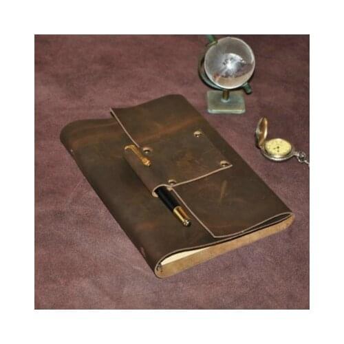 Leather Vintage Creative Business Travel Journal A5 Handmade notebook