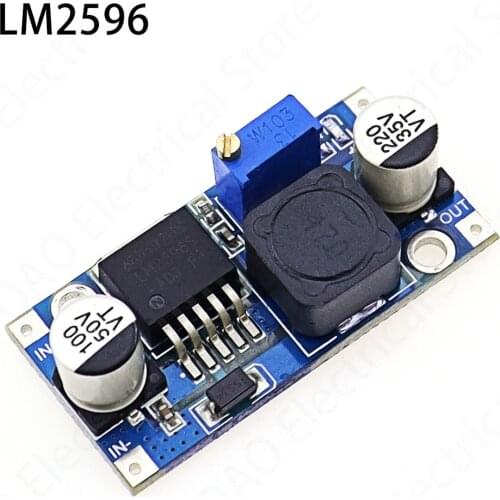 LM2596s DC-DC step-down power supply module 3A adjustable step-down module LM2596 voltage regulator 24V 12V 5V 3V