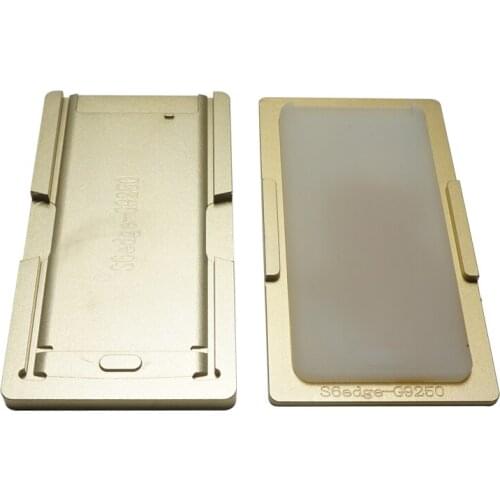 Metal alignment Mold jig oca laminate mould with Silicone Pad Mat Tools For refurbish Samsung S6 / S6 Edge/S6 Edge Plus/S7 E