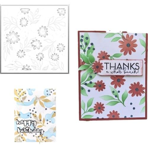 Beautiful little daisy Metal Cutting Stencils for DIY Scrapbooking Album DIES Stamp Make Paper Card Embossing New Die Cut 2021