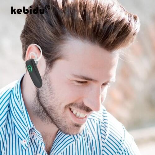 Kebidu Mini Style Wireless Bluetooth Earphone Bluetooth Headset 4.0 Sport Headphone Phone With Micro Phone For Iphone Xiaomi