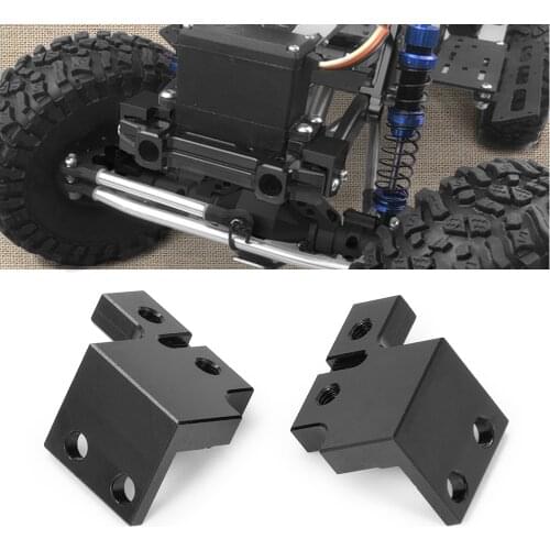 YEAHRUN Aluminum Alloy Servo Mount Plate Kit for Axial SCX10 90046 RC 1/10 Crawler Car