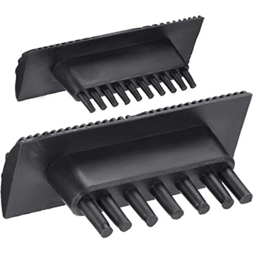 New 2 Pcs Black Rubber Wood Grain Paint Roller DIY Graining Painting Tool Wood Grain Pattern Wall Painting Roller Home Tool