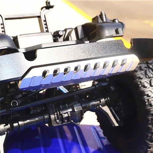 Anti-collision Guard Front Bumper w/Bottom Protective Plate for 1/10 TRAXXAS TRX4 Benz G500 82096-4 RC Car Upgrade Parts