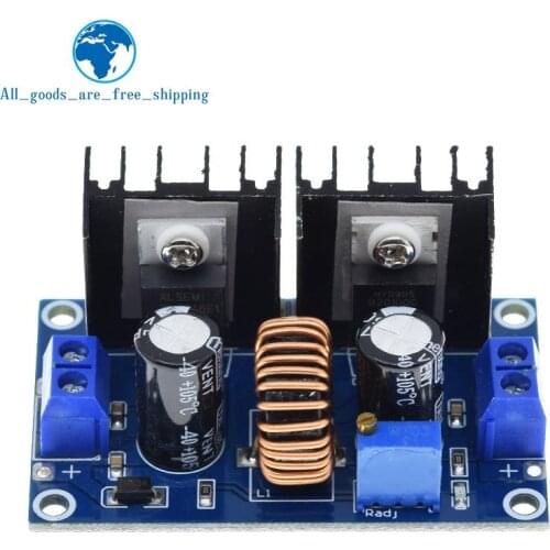 TZT MH-ET LIVE Max 8A 200W DC-DC Step Down XL4016 PWM Adjustable 4-40V To 1.25-36V Step-Down Board Module