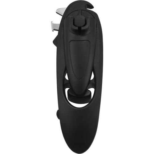 Can Opener Manual, Food Grade Stainless Steel Bottle Opener with Smooth Edge, Ergonomic Handle, 8-In-1 Safe and Efficient Openin