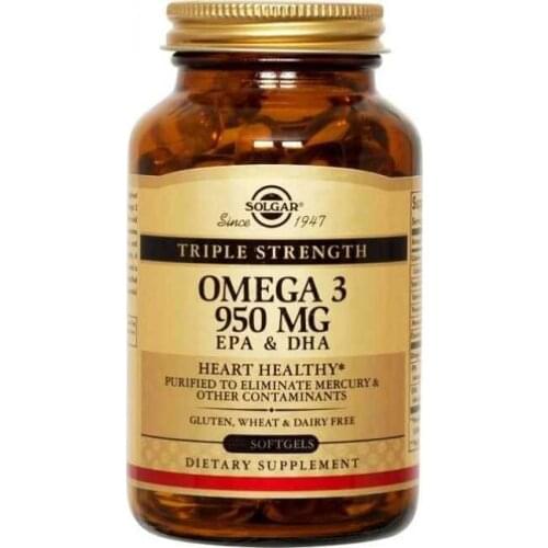 Solgar Omega 3 950 mg 100 Capsules