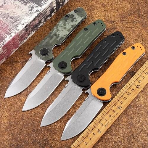 ZT0630 folding knife 9cr18mov blade G10 handle outdoor tactical camping survival hunting defense EDC tool knife