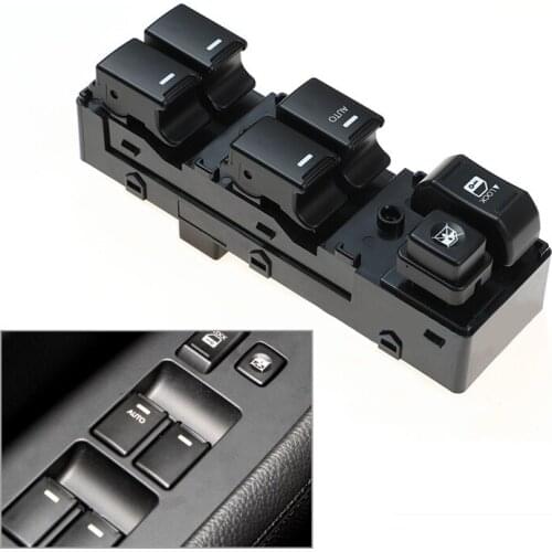 Car Black Master Power Window Switch 93573-2P000 LHD Fit for Kia Sorento 2011 2012 2013 2014 2015