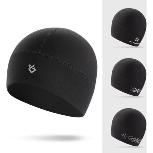 Warm Windproof Skull Cap Helmet Liner Winter Thermal Under Helmet Cycling Head Hat Ultimate Moisture Wicking For Running Bike