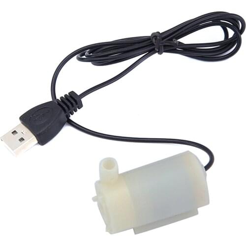 USB Micro Submersible And Amphibious DC Motor Pump Water Pump 5V 2~3L/min Horizontal, Vertical
