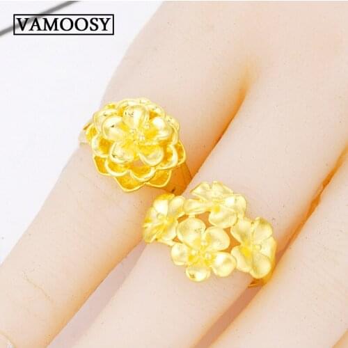 VAMOOSY Women's Gold Rings