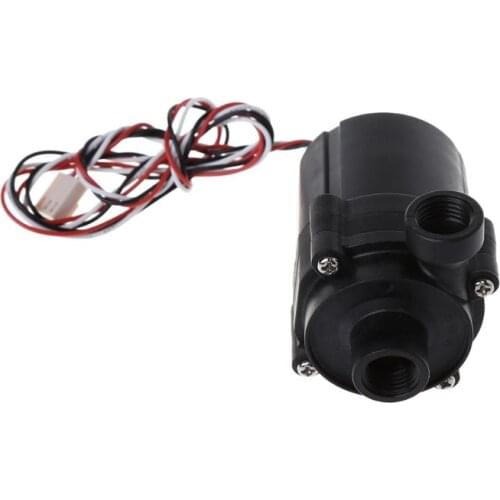 High efficiency energy saving SC600 DC 12V PC Cpu Water Cooling System Tool Water Pump Brushless 132.09 GPH 10W Brushless Drive