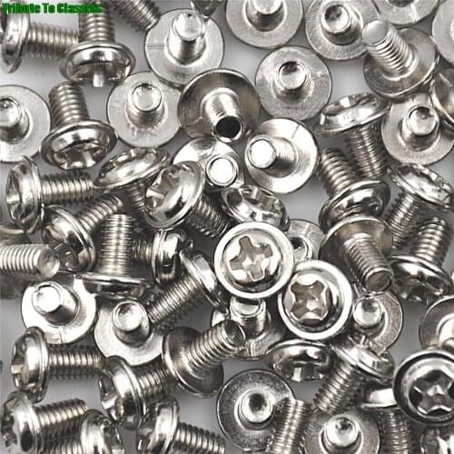 100Pcs 7mm M3 Screw M3X5 5mm PC Case Hard Drive Precision PSU 6/32" Hex Screws For Computer Floppy DVD ROM Motherboard