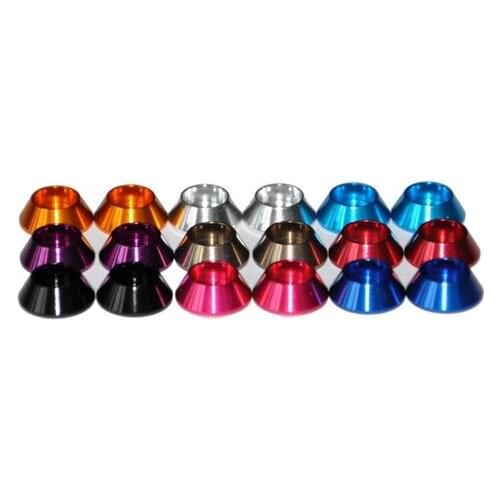 2pcs Aluminum Alloy Cone Head Washer Gasket for Hex Socket Screws Bolt M3 3mm